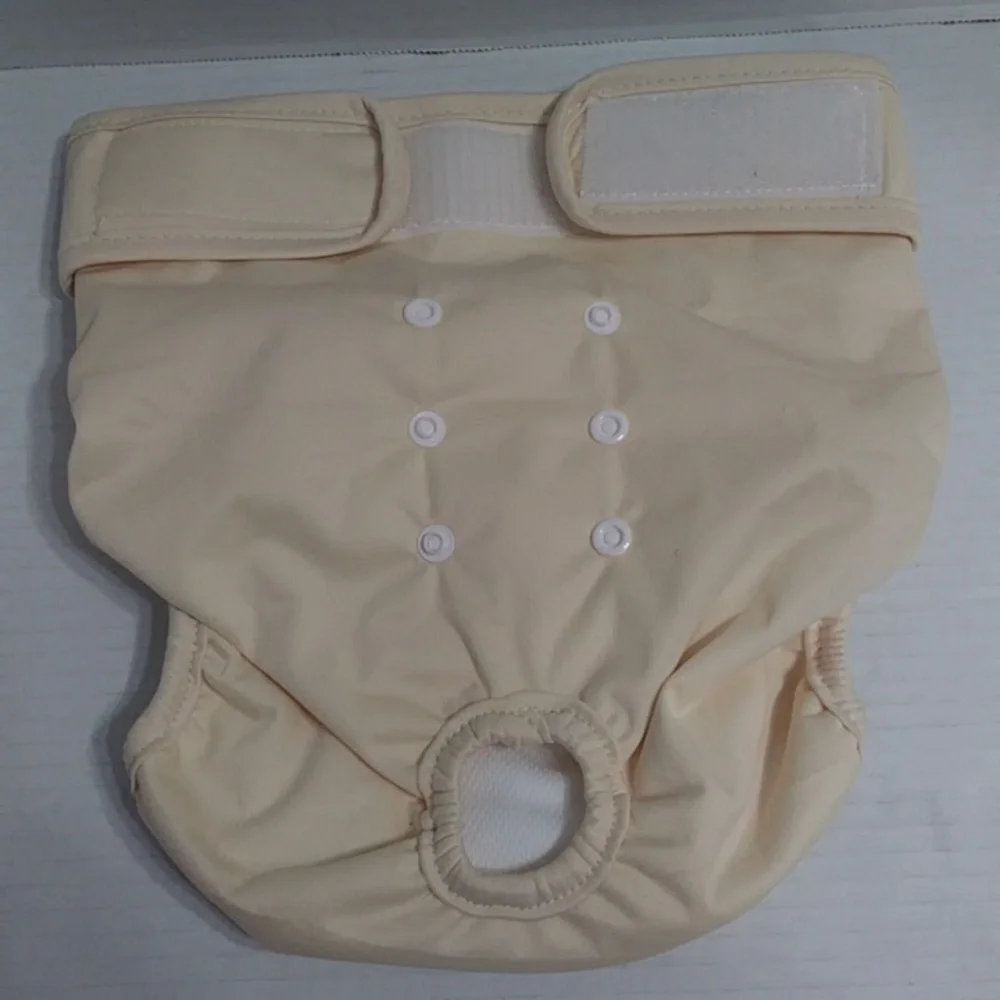 Wegneeco Cream Washable Dog Diaper Size XL *NWOT*
